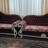 مبل ۷ نفره|مبلمان خانگی و میز عسلی|شاهین‌شهر, مسکن مهر|دیوار