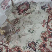 فرش ۱۲متری وکناره۴متری ست وباهم طرح دستباف|فرش|کرمانشاه, |دیوار