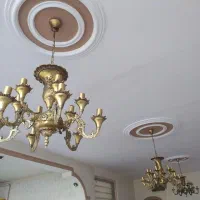 فروش لوستر برنز سقفی و دیوار کوب|لوستر و چراغ آویز|کرمانشاه, |دیوار