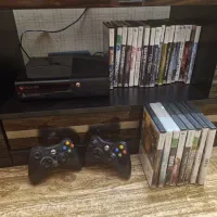 xbox 360 سالم به همراه بازی