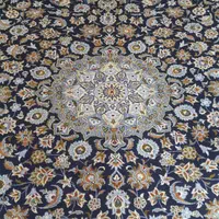 فرش ۱۲ متری دستباف کاشان سورمه ای|فرش|کرج, گلشهر|دیوار