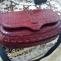کیف زنانه رنگ زرشکی