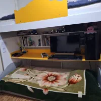 تخت دو طبقه درجه یک|تخت و سرویس خواب|شاهین‌شهر, فردوسی|دیوار