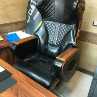 میز مدیریت با صندلی ونیمت ست|مبلمان اداری|کرج, گلشهر|دیوار