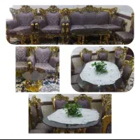 مبل سلطنتی هم با نهار خوری