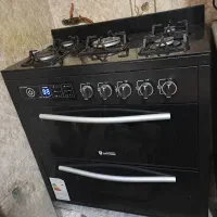 اجاق گاز طرح فر کشو دار شیشه نشکن