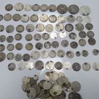 سکه قاجار کلکسیونی حدودا ۶۰۰ گرم