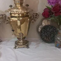 سماور زغالی قدیمی|کلکسیون اشیاء عتیقه|اصفهان, شفق|دیوار