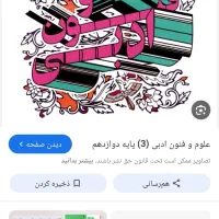 معلم علوم و فنون ادبی و فارسی دبیرستان