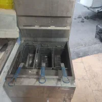 فروش سرخ کن ۳ لگن و یخچال و فریزر