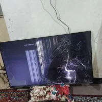 تلوزیون ۵۵ اینچ جی پلاس ،شکسته