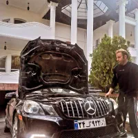 خدمات خودرو بنز  پلیس وعیره  با لوازم در محل