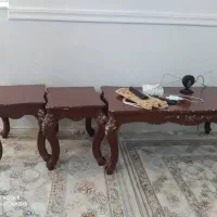میز جلو مبلی و دو عدد عسلی و میز تی وی
