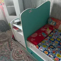 تخت کودک ونوجوان طرح فیل بایه پاتختی ودوعدکمد|تخت و سرویس خواب|ارومیه, |دیوار