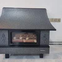 بخاری گازی طرح شومینه نیک کالا