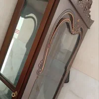 بوفه چوبی گردو|بوفه، ویترین، کنسول|ایلخچی, |دیوار