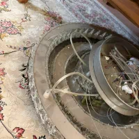 لوستر کاملا نو|لوستر و چراغ آویز|کرج, باغستان|دیوار