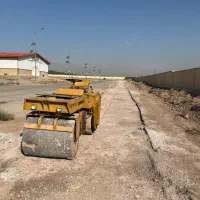 اجاره ای غلطک برای تراکم گیری خاک مخلوط