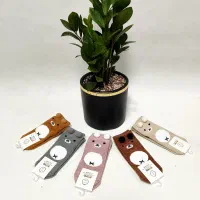 جوراب طرح خرسی گوش پفی|لباس|قم, پردیسان|دیوار