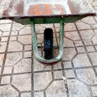 گاری فرقون کارکرده سالم سالم بیل و کلنگ|مصالح و تجهیزات ساختمان|صدرا-فارس, فاز ۲|دیوار