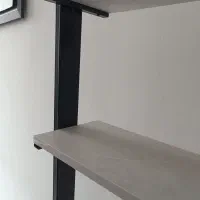 کتابخانه|کتابخانه، شلف، قفسههای دیواری|نیشابور, گمنام غربی|دیوار