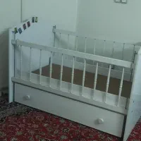 تخت کودک وتشک طبی فنری رویال