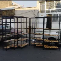 (کد۱۰۹)قفسه وسط ستون دار مقاوم و کاربردیو رگال دار|فروشگاه و مغازه|ارومیه, |دیوار