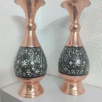 ست 3 تکه گلدان و شکلات خوری الماس تراش نقره|صنایع دستی و سایر لوازم تزئینی|حبیب آباد, |دیوار