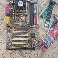 کامپیوتر کیس ومانیتور خراب وسالم وقطعات الکترونیکی|قطعات و لوازم جانبی رایانه|یزد, |دیوار