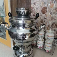 سماور آپولون در حد نو و یک عدد کتری استیل 1100000|سماور، چای‌ساز، قهوه‌ساز|فردیس, داوری|دیوار