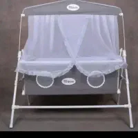 گهواره سنتی چوبی فلزی تاشو مسافرتی میلاد سیسمونی|اسباب و اثاث بچه|تهران, عبدل‌آباد|دیوار