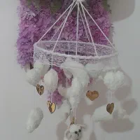 آویز سیسمونی گهواره کودک خودم درست میکنم