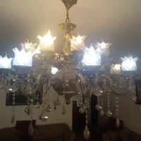 لوستر۱۶شعله برنز