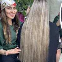 خدمات رنگ مو ، کراتین ، فردائم