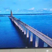 تلوزیون 75 اینچ مارک برلین 4k|تلویزیون و پروژکتور|بانه, |دیوار