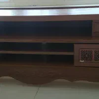 میز تلویزیون چوبی محکم