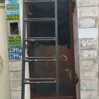 نردبان آهنی نرده محافظ محکم