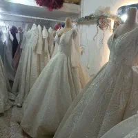 لباس عروس فروشی بعلت جمع آوری مغازه|لباس|اردبیل, |دیوار