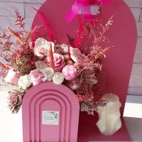 باکس گل شمع