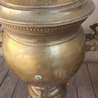 دوعددسماور بزرگ ۲۵لیتری برنجی|سماور، چایساز، قهوهساز|فردیس, انبار نفت|دیوار