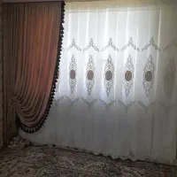 پرده استفاده شده کاملا نو وسالم