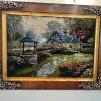 ۲عدد تابلو دست باف کاملا خالص