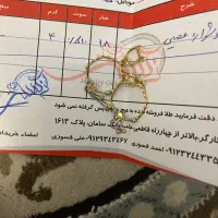 گوشواره ی عصایی وزن ۴ گرم و ۵۱۰ سوت