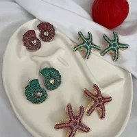 گوشواره های کریستالی کالکشن یلدایی|بدلیجات|تهران, تهرانپارس غربی|دیوار