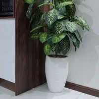 دوعددگلدان بزرگ مصنوعی|گل مصنوعی|پاکدشت, شهرک انقلاب|دیوار