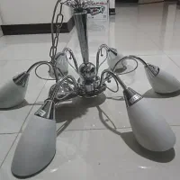 لوستر 6 شاخه جفت نو
