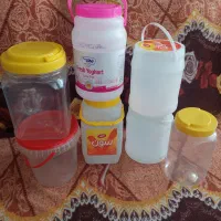 دبه ی ماست دوکیلویی وتمیز وظرف غدا