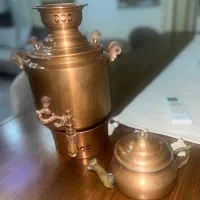 کتری قوری مسی