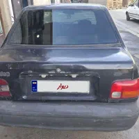 ماشین پراید مدل ۸۱ سالم مشکی متالیک