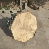 طبل پوستی هشت گوش با دسته